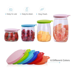 Yobbai pet can lids airtight-seal keeps food fresh and odors locked in