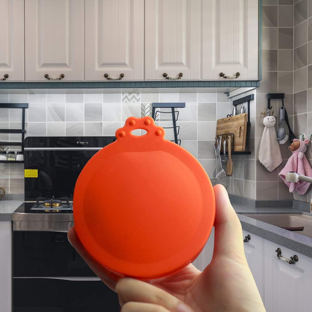 Yobbai pet can lids nine-color pack helps color-code meals