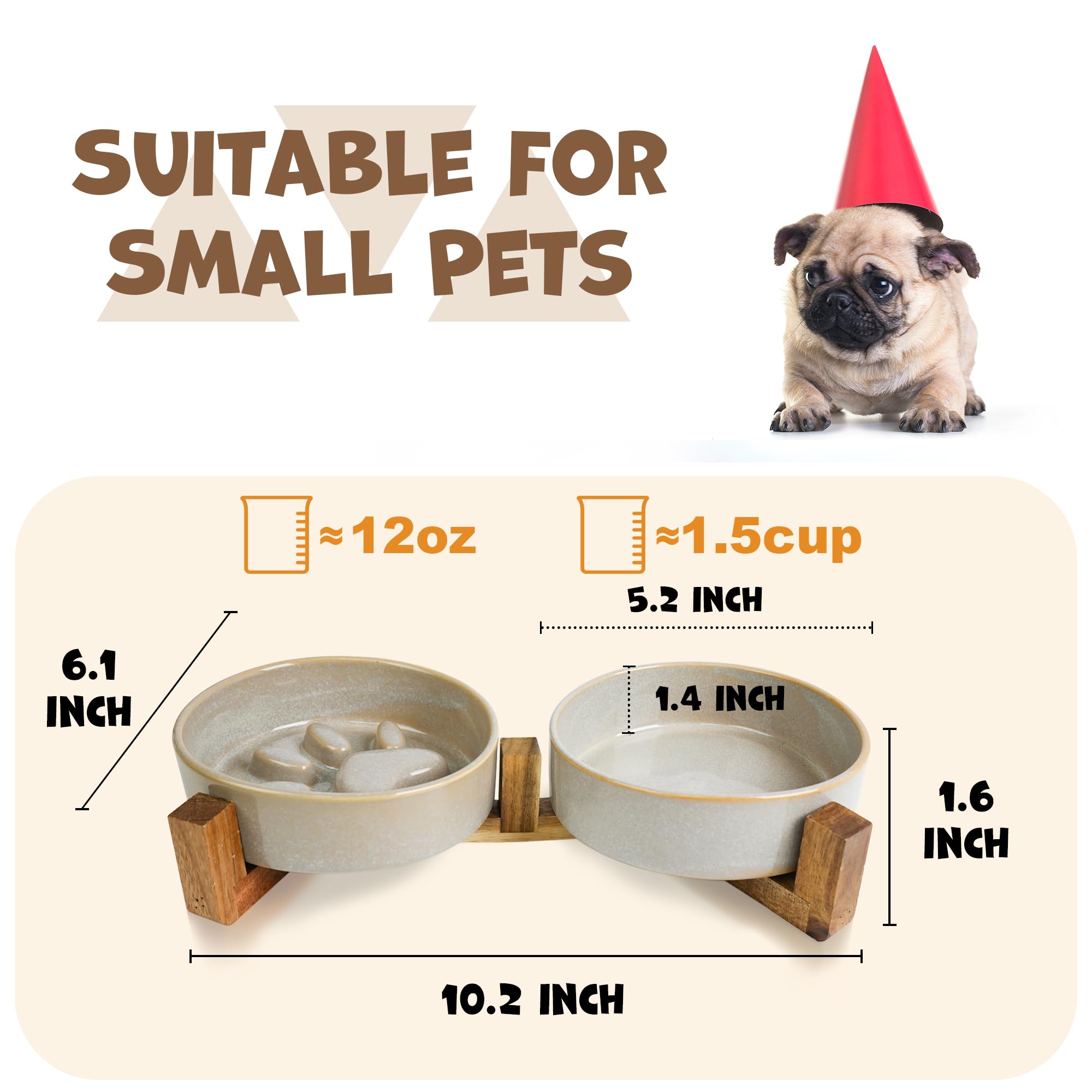 YOBRO water bowl for small dogs supports hydration on demand.