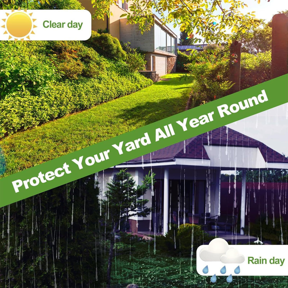 Yocisku cat repellent weather-resistant formula lasts longer in sun and rain.