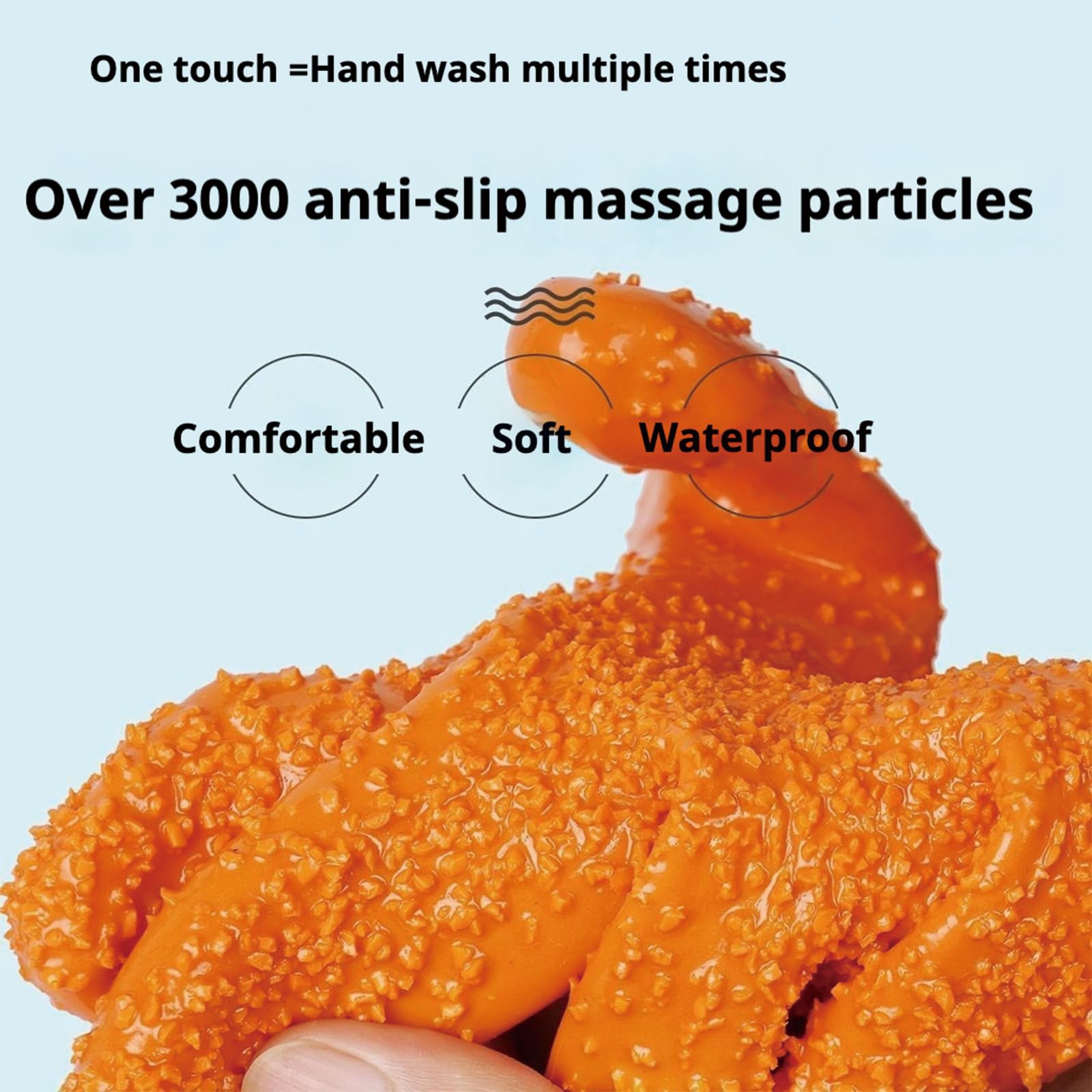 YOFANG 27.6-inch gloves fit adults and cover arms for pets of all sizes.