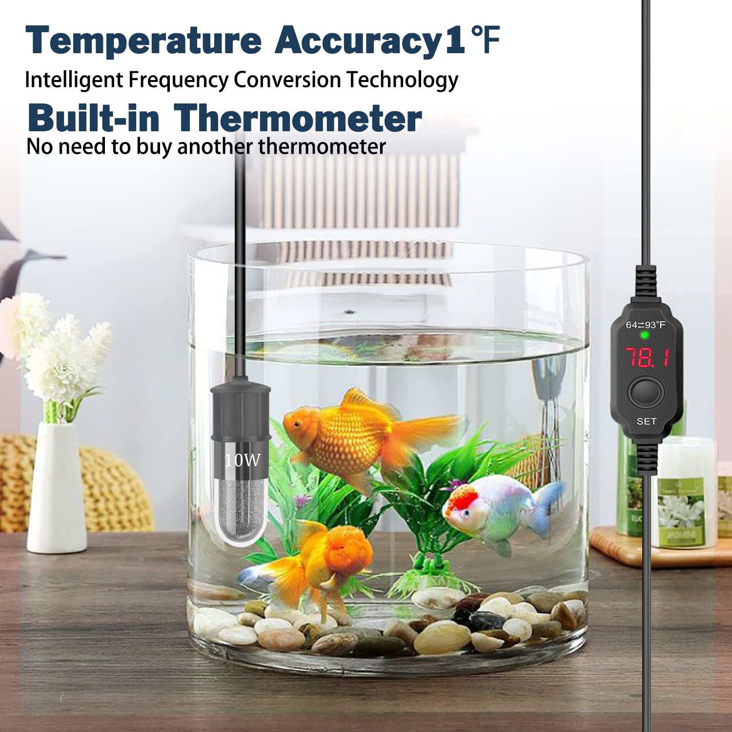 YOFOTHS overheating protection with HI code enhances tank safety.