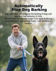 YOGAL bark-control-mode collar focuses on automatic detection for calmer walks.