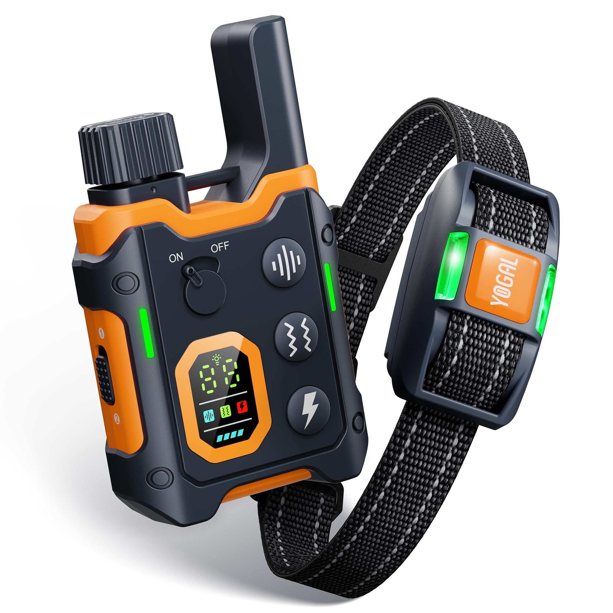 YOGAL soft nylon collar fits various dog sizes comfortably