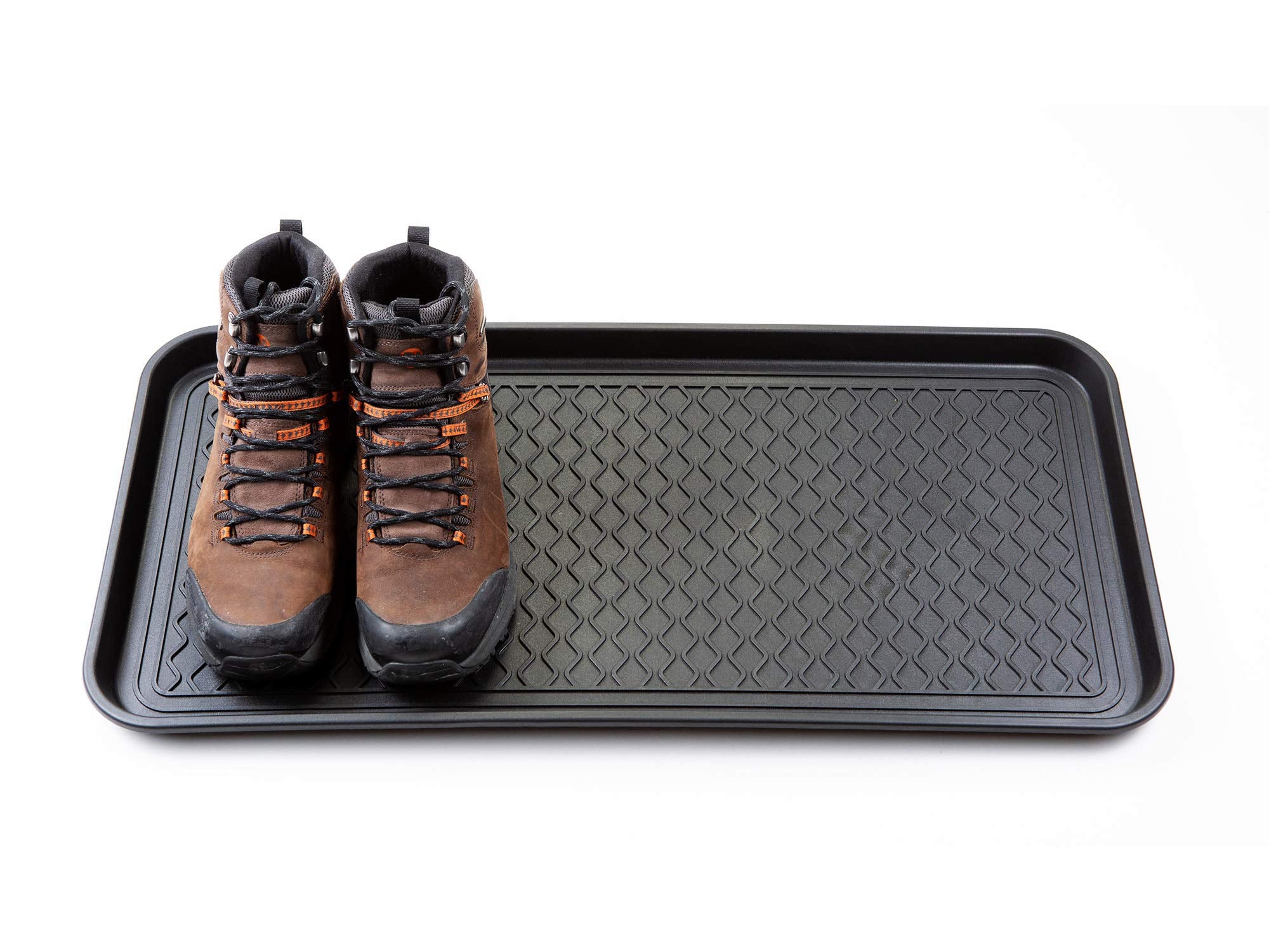 Yolju tray used for pet bowls to keep spills on the mat.