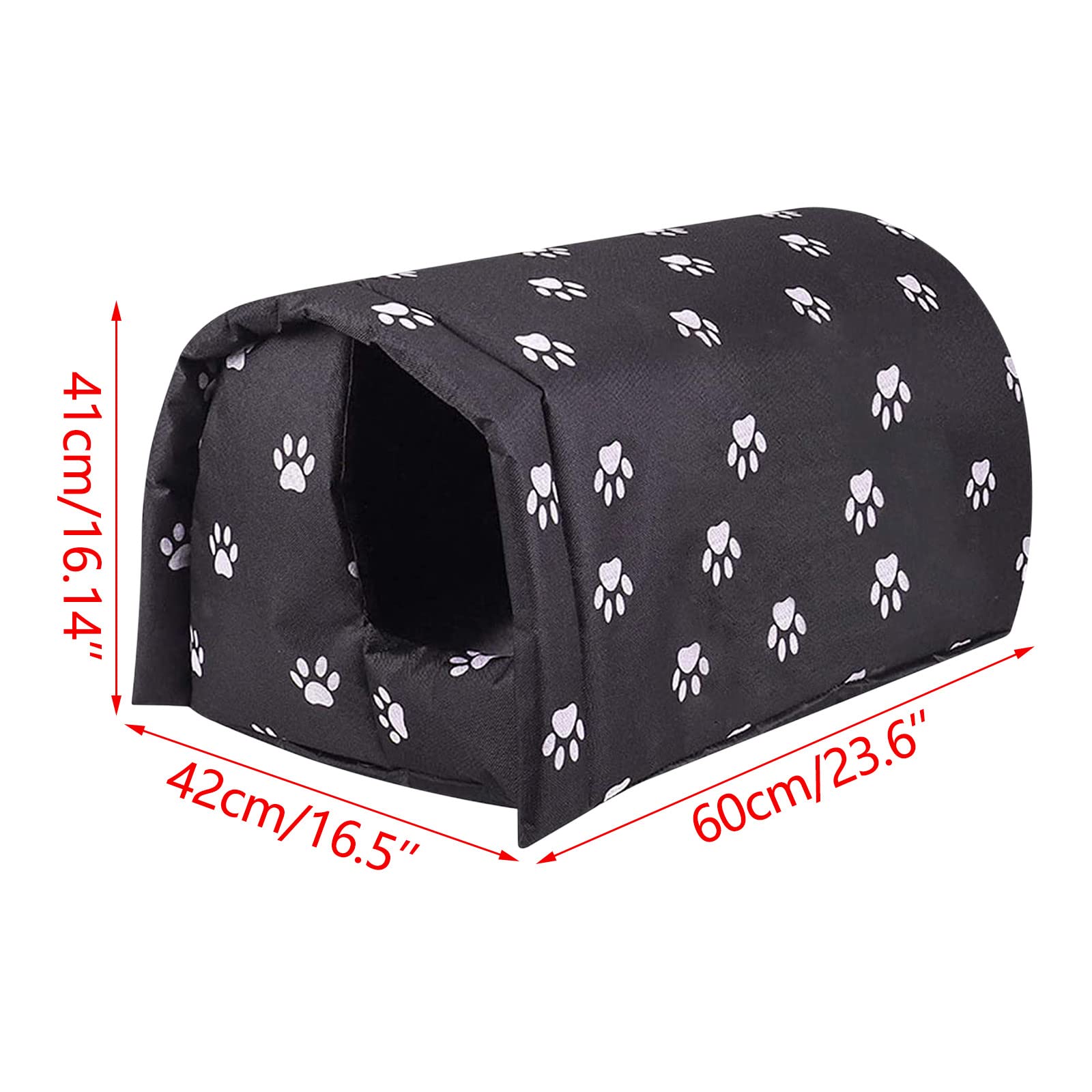 YOMEESOUL large cat/dog shelter setup for multiple pets