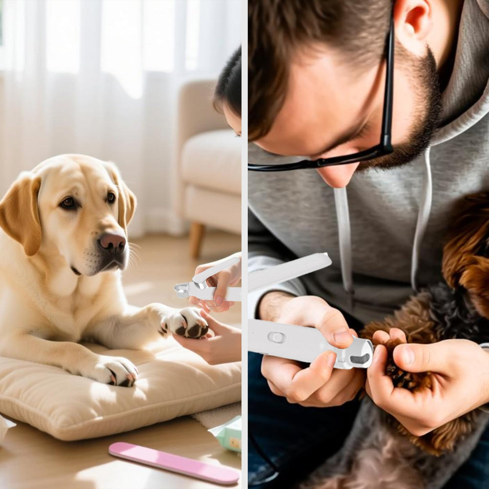 YOMEYOT rechargeable USB-C nail trimmer for cordless convenience.