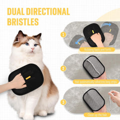 Yomi Pet Hair Remover Glove being washed to show washable design