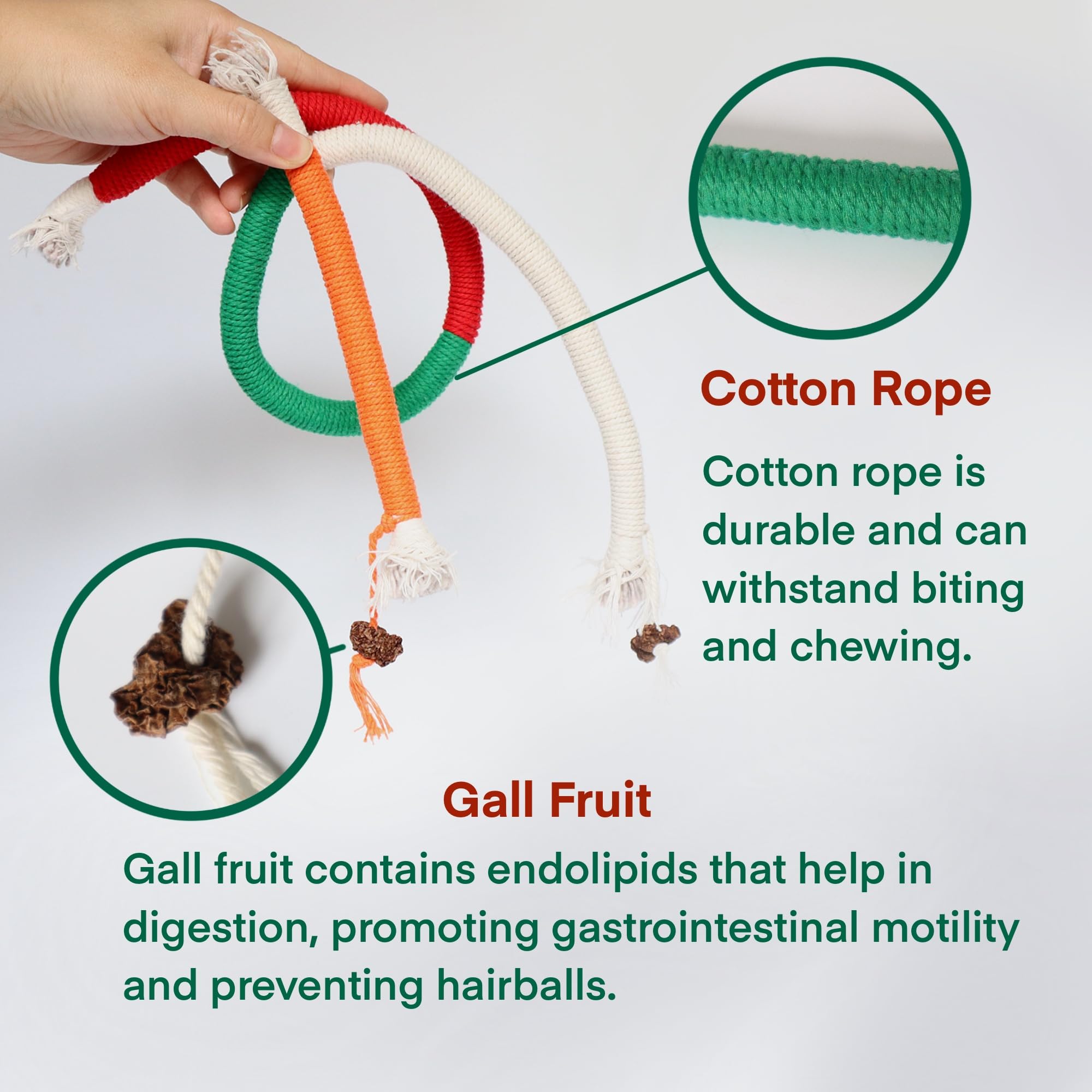 Yomvwavo handcrafted cotton rope emphasizes safety and gentle texture during play.