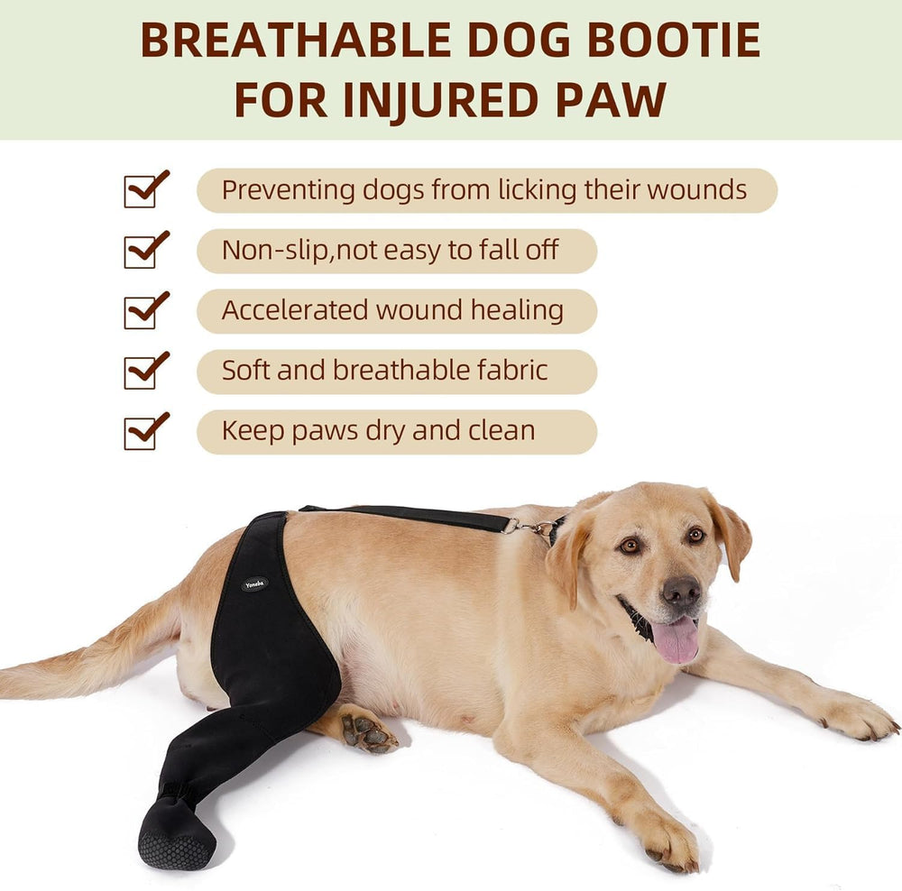 Yoneba dog socks recovery-use paw protection during healing