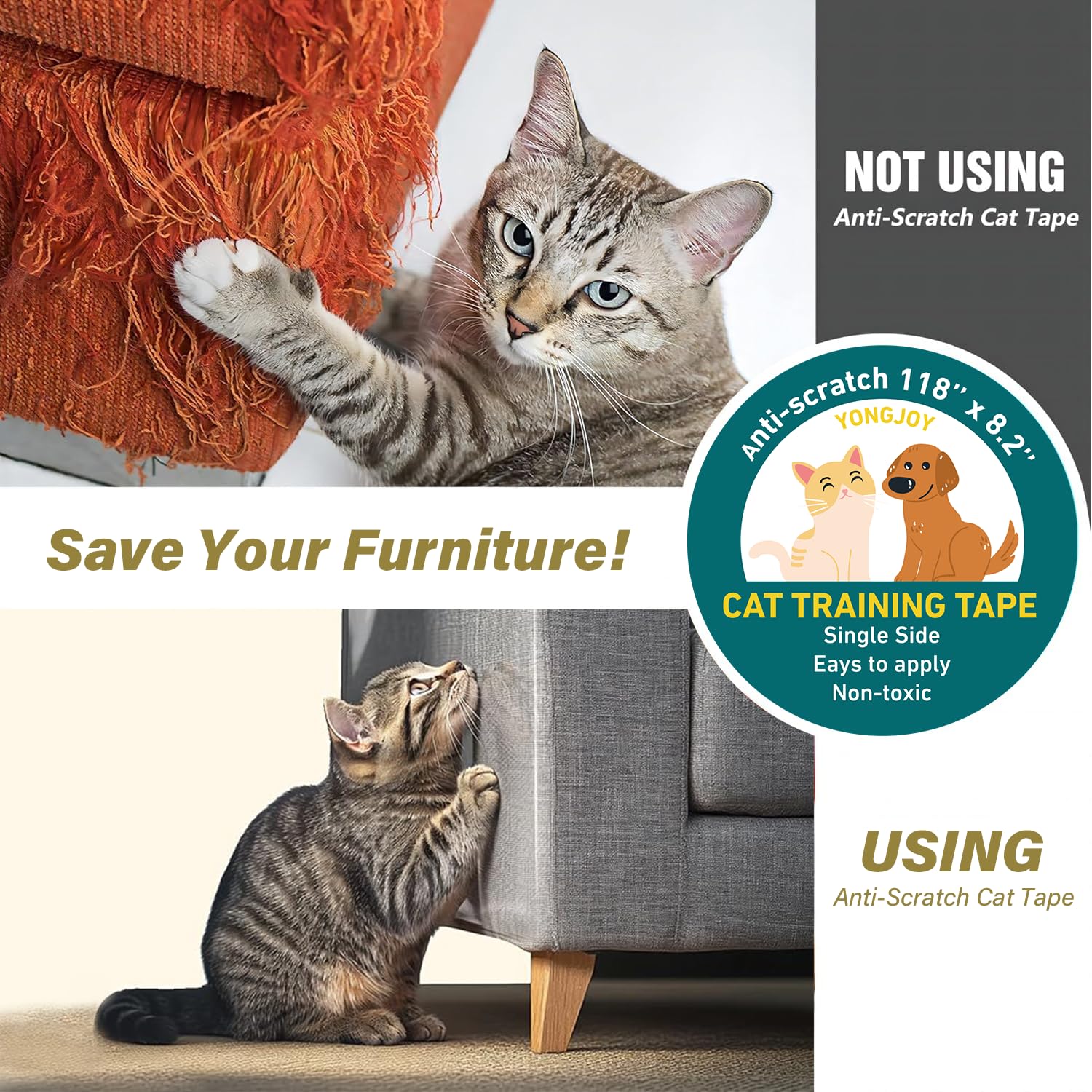 Yongjoy-cut-to-fit-adhesive-tape highlights adaptable coverage for doors and frames