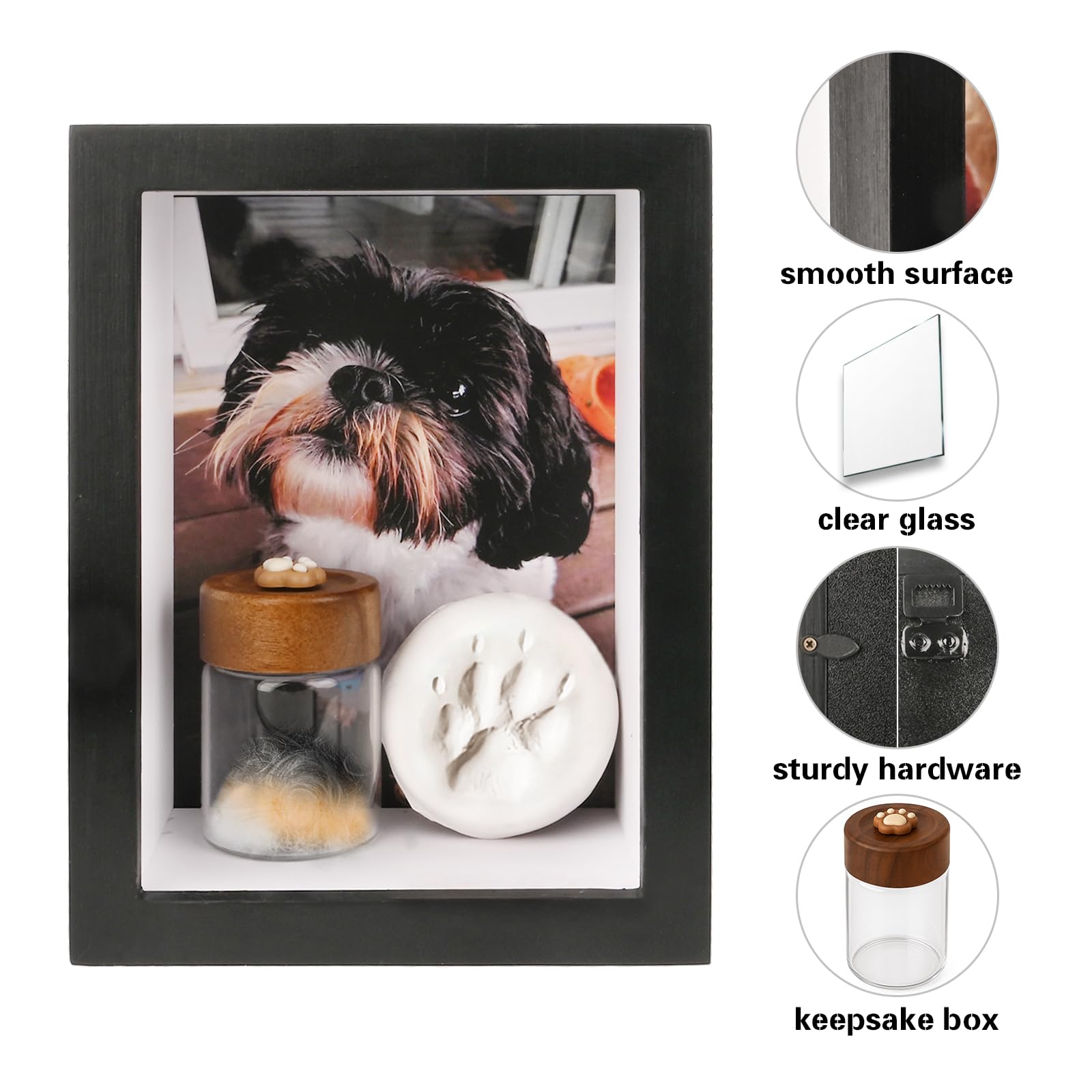 Yongvelin paw print kit included for capturing a lasting pet imprint