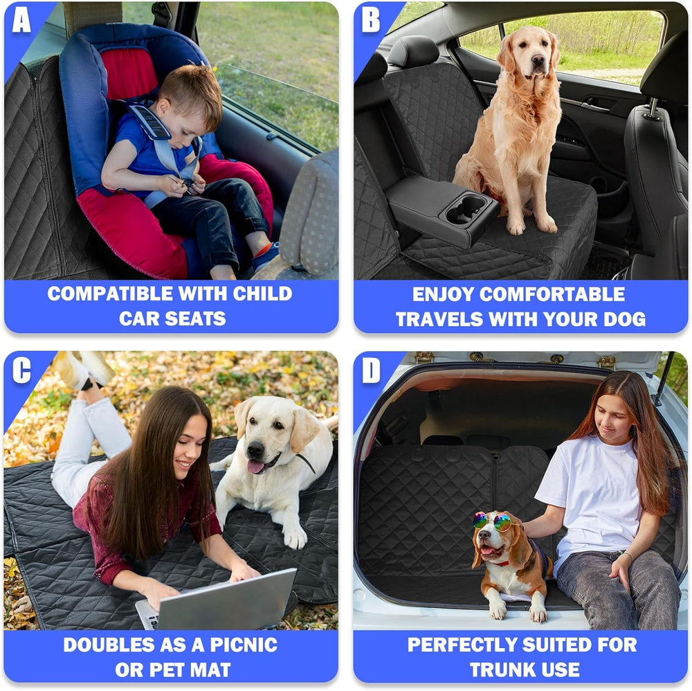 Yonktoo dog seat cover machine-washable for quick refresh