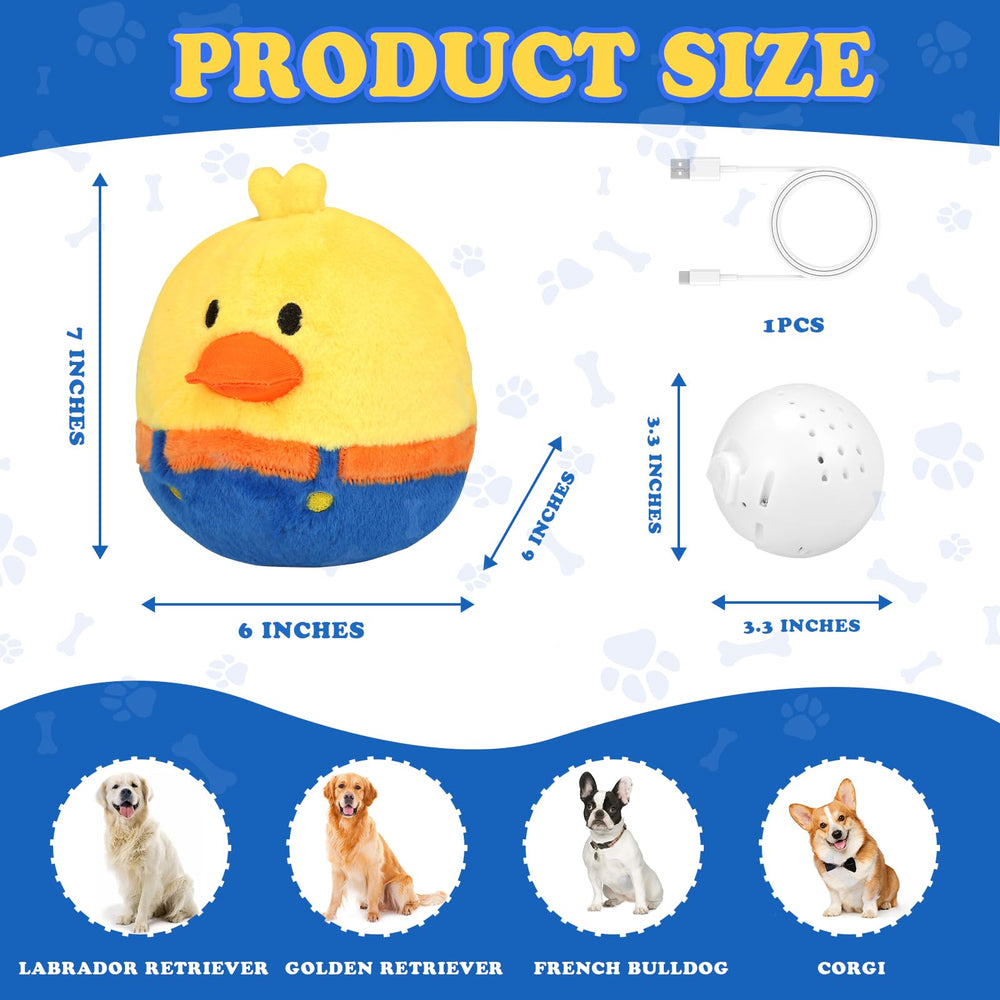 YONLIT recording playback feature duck toy enables personalized sounds.