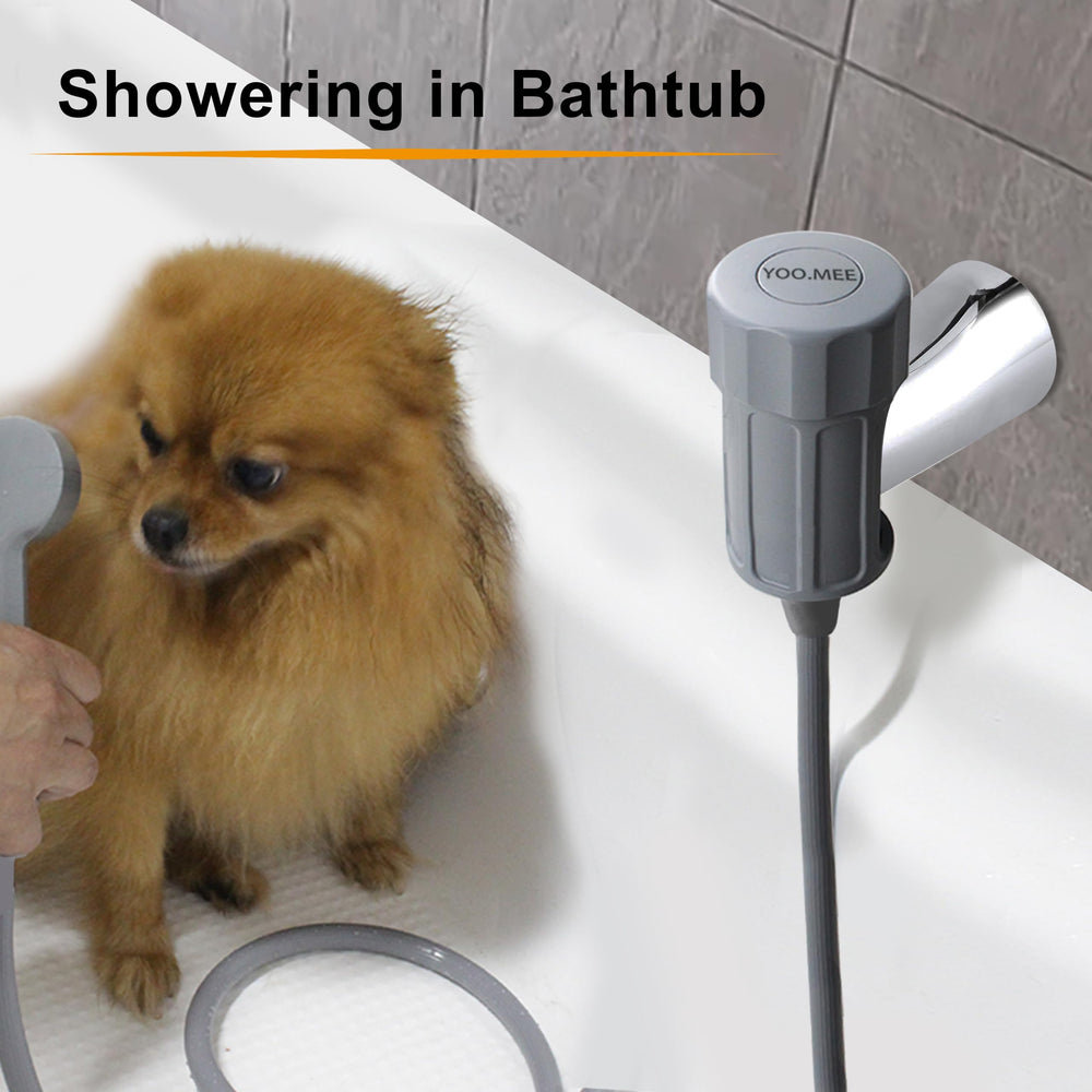 YOO.MEE tub spout measurement guide image helps ensure perfect fit