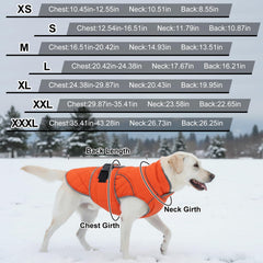 Yoochee dog coat plush high-neck adds warmth around the neck area.