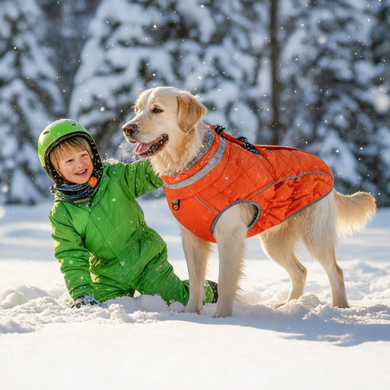 Yoochee dog coat size-guide helps find the right fit