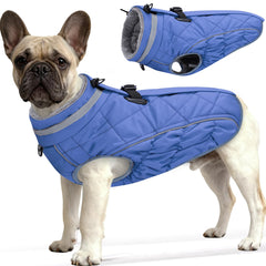 Yoochee dog coat waterproof fabric closeup for dry outings in rain