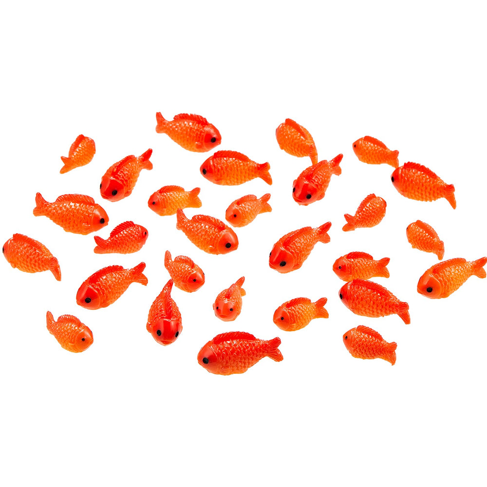 Yookeer red goldfish figurine large, vibrant aquarium decoration for daily viewing