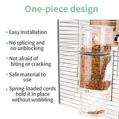 YOOSO WING Extended Bird Stand supports birds of different sizes during meals