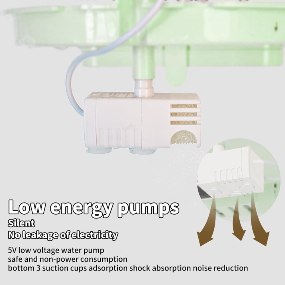 YOOSO WING large-capacity bath lasts days between refills