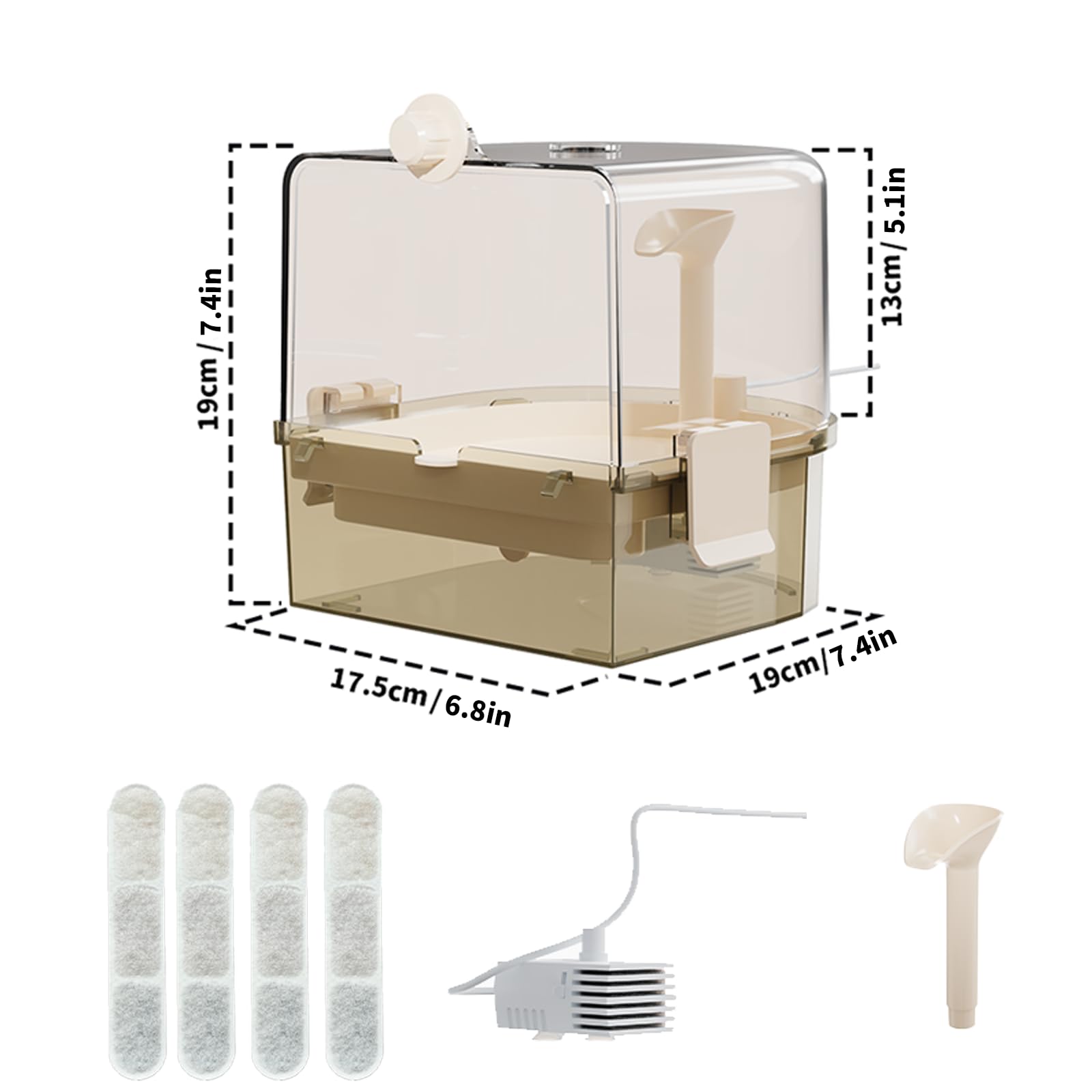 YOOSO WING waterfall mode provides deeper cleaning and stimulation.