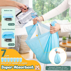 YOPETKI extra large pad supports large dogs with quick absorption.