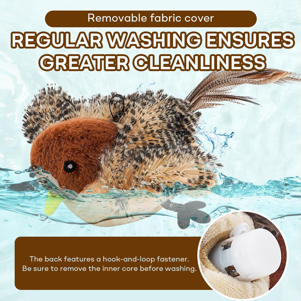 YoPoll catnip pouch add-on increases attraction and interactive play