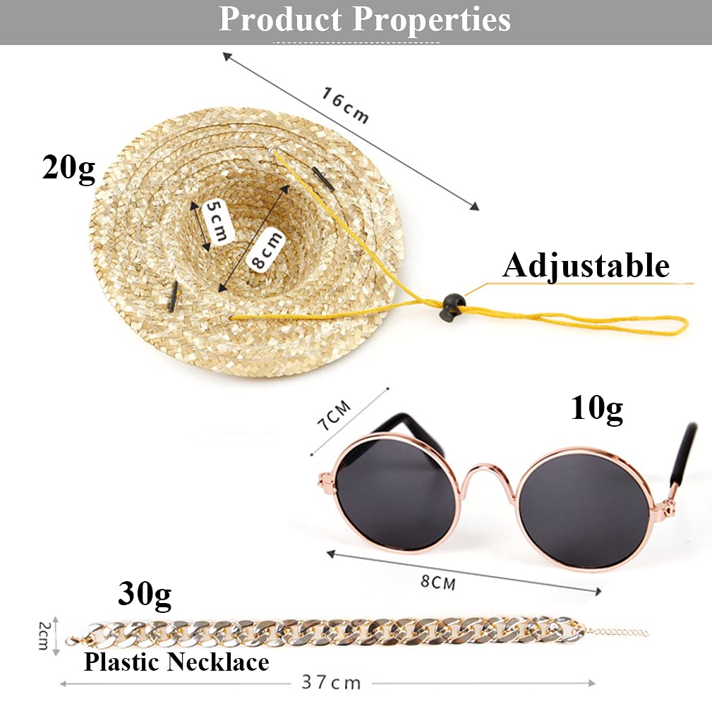 Yosbabe pet-grooming-accessory-pack complete dress-up bundle for events.