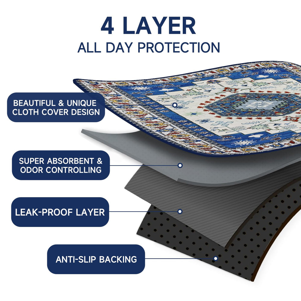 YOSEPATI 4-layer design with absorbent core and waterproof inner layer