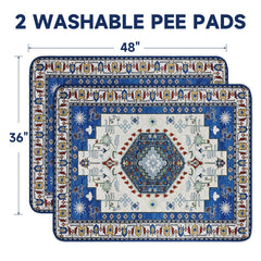 YOSEPATI puppy pad 36x48 quick-dry surface for crate and floor training