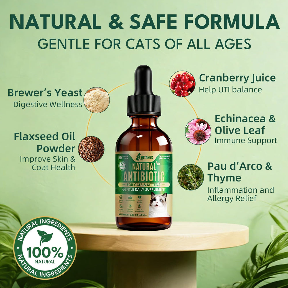 YOTANGO formula enriched with brewer's yeast and flaxseed oil promotes digestion and vitality.