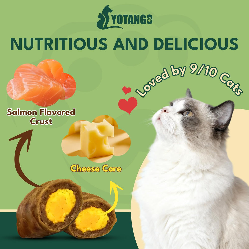 Natural ingredients like pumpkin seed and salmon oil in YOTANGO chews