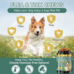 YOTANGO all-breeds chews emphasize gentle, natural flea and tick support.