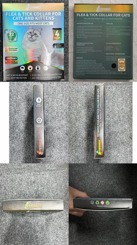 YOTANGO flea collar for kittens—gentle protection for young cats.