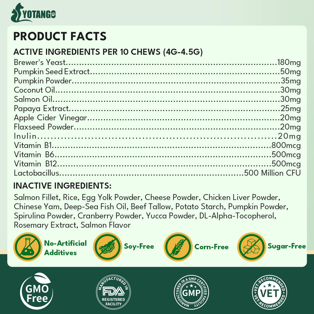 YOTANGO manufacturing quality facility badge signals trusted care