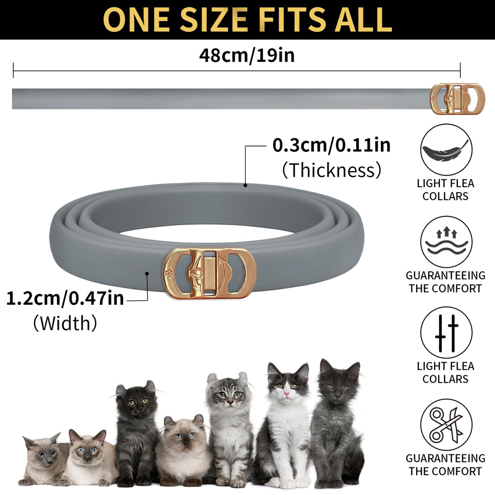 YOTANGO soft rubber texture—comfortable wear for cats.