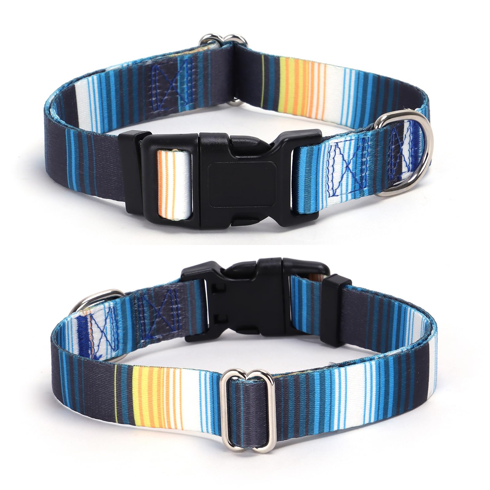 YOUALSO dog-collar quick-release buckle allows easy on-off for busy owners