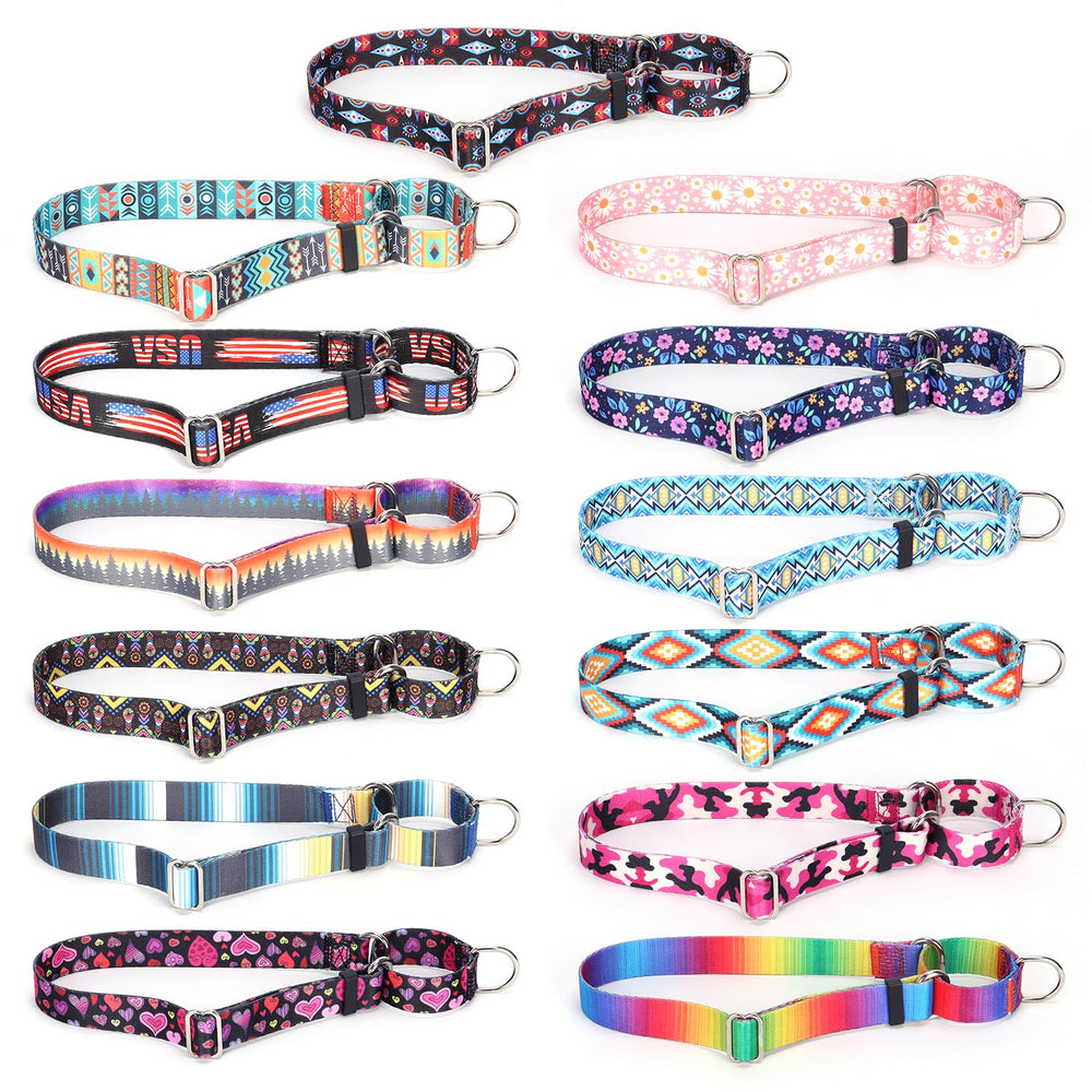 YOUALSO martingale collar dog training tool for behavior shaping
