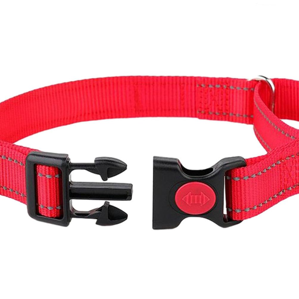 YOUALSO Martingale Collar escape-proof design in black S for safety during walks