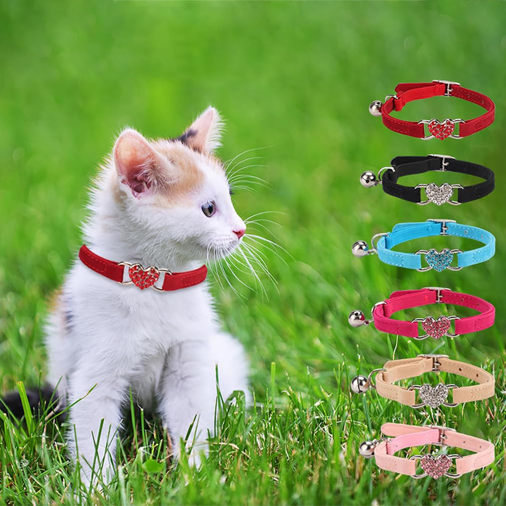 YOUALSO one-size XS puppy collar fits neck 7.5-10 inches securely.