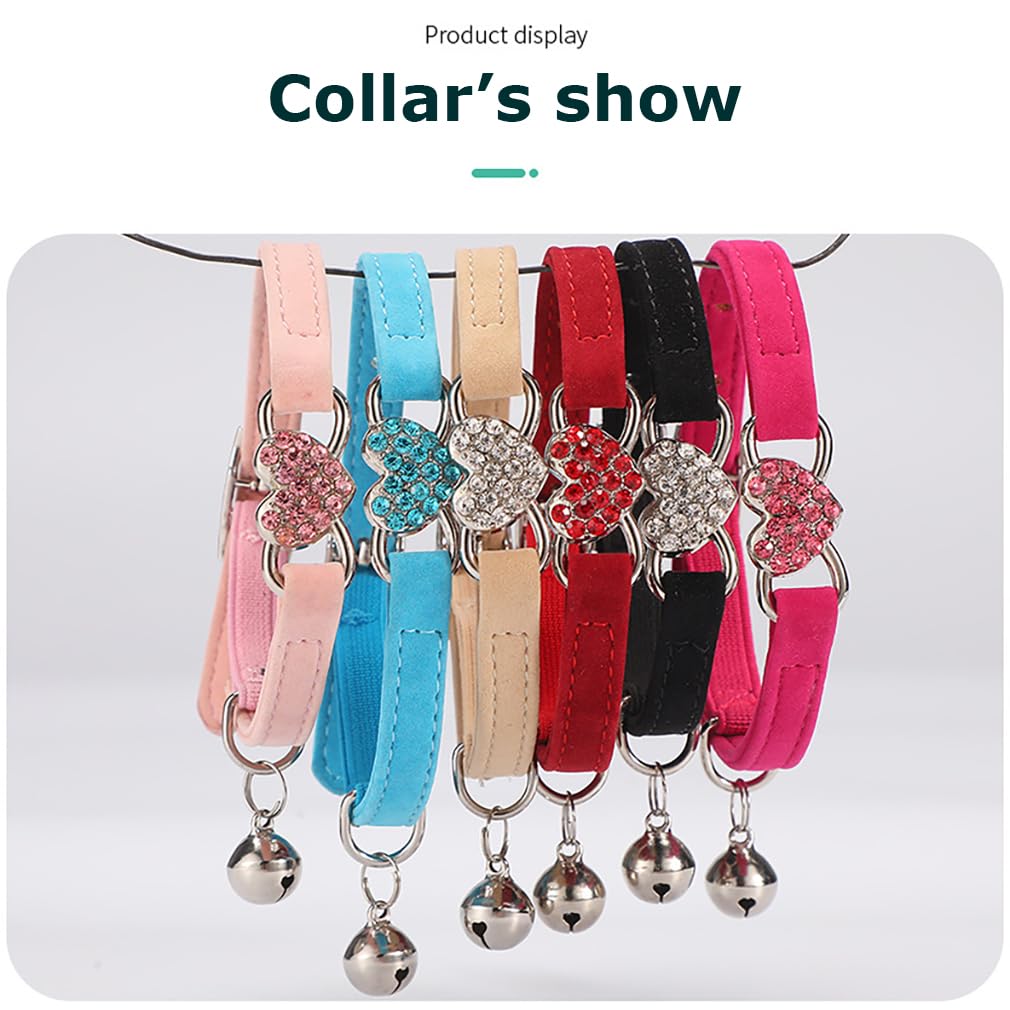 YOUALSO removable bell collar lets you silence the sound when needed.