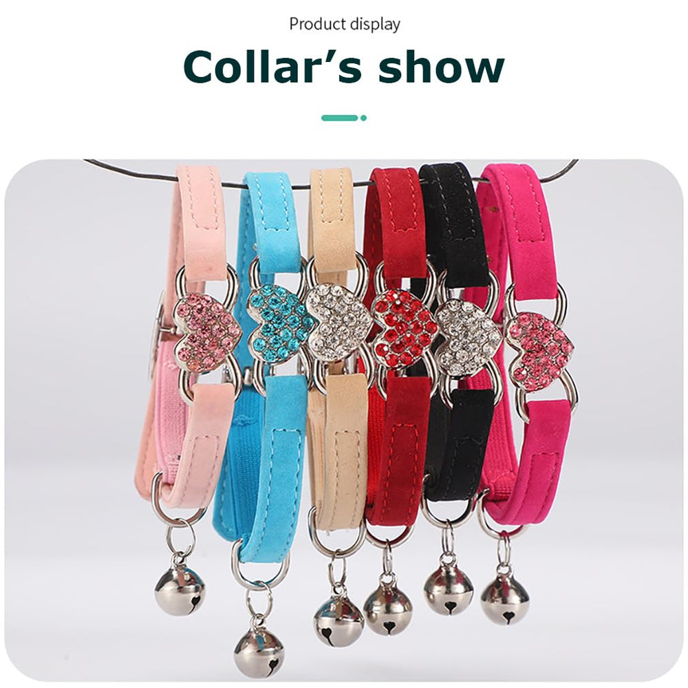 YOUALSO removable bell collar lets you silence the sound when needed.