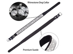 YOUALSO XS dog collar soft suede material feels gentle on skin for all-day comfort