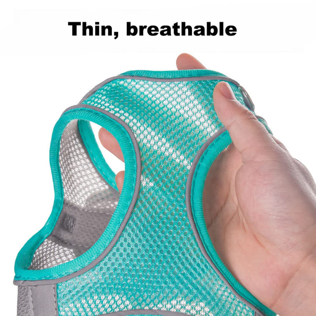 YOUALSO XS harness 360° reflective strips for night safety.