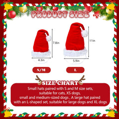 YOUDRN dog Christmas scarf with pom-pom for festive warmth and style.