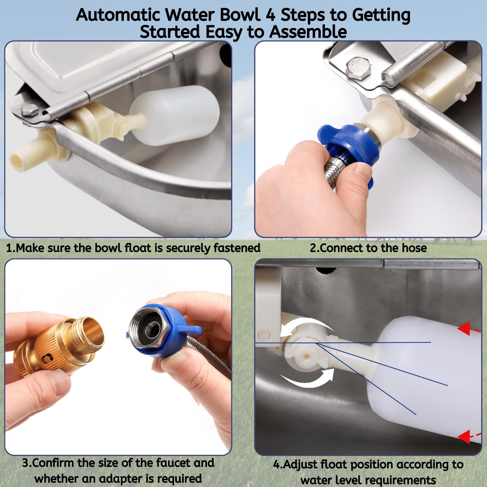 YOUEON drain-hole design makes cleaning quick and easy.