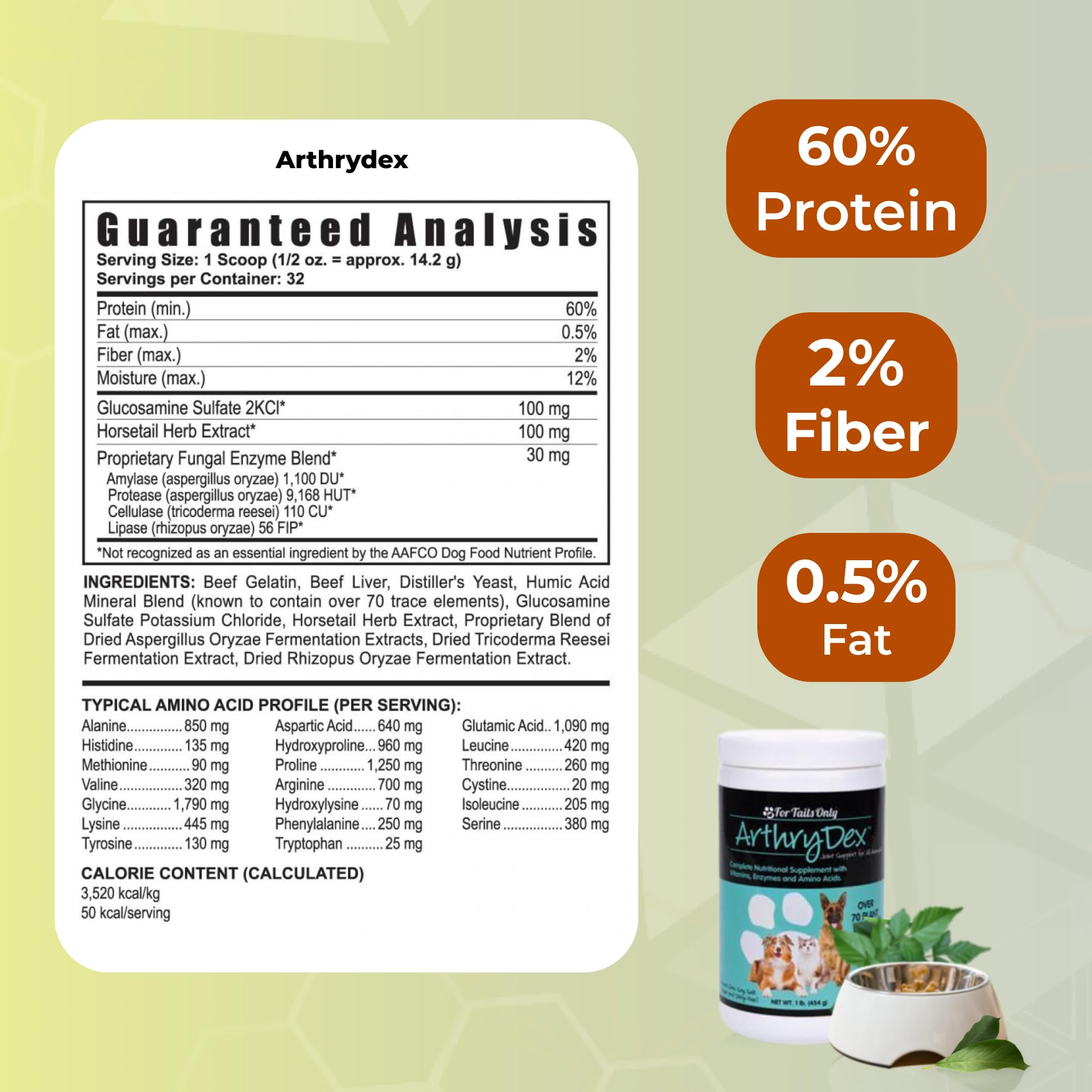 Youngevity Arthrydex label close-up highlights enzymes, probiotics, and antioxidants