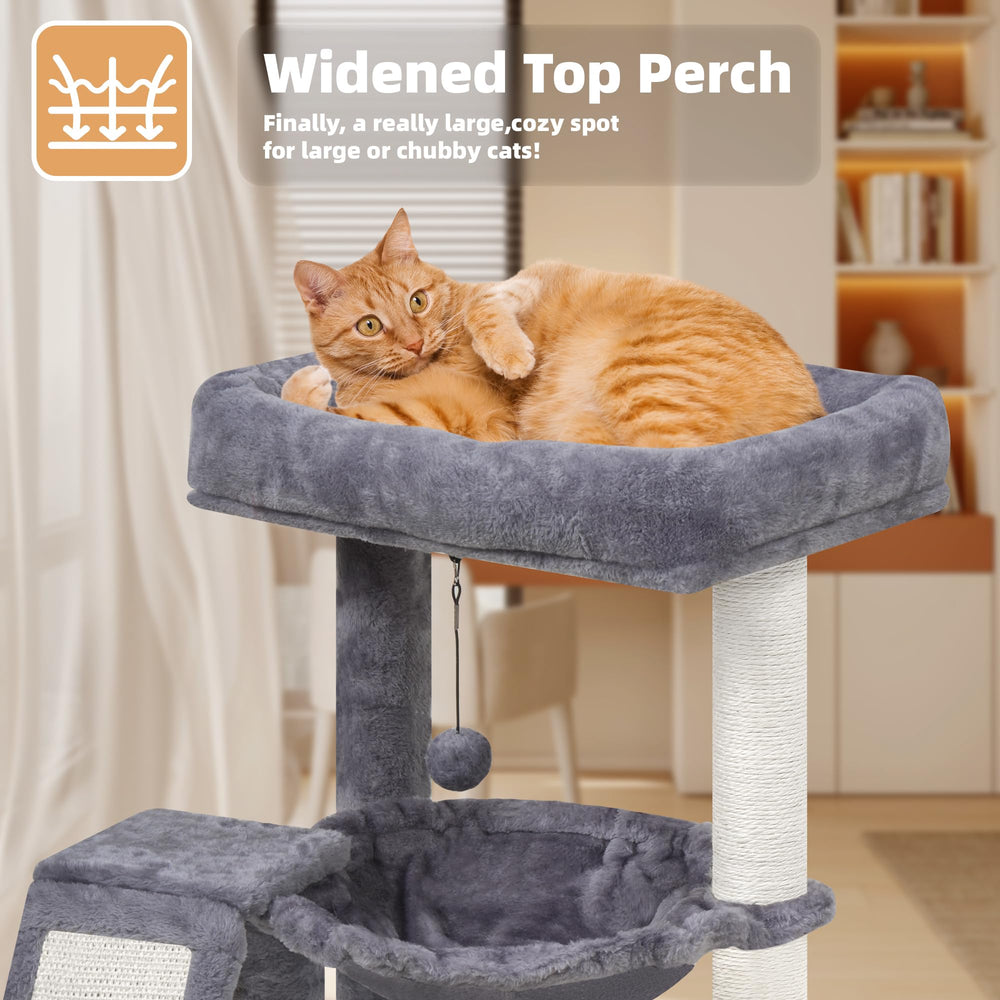 YOUPETSER cat tree easy assembly for quick setup