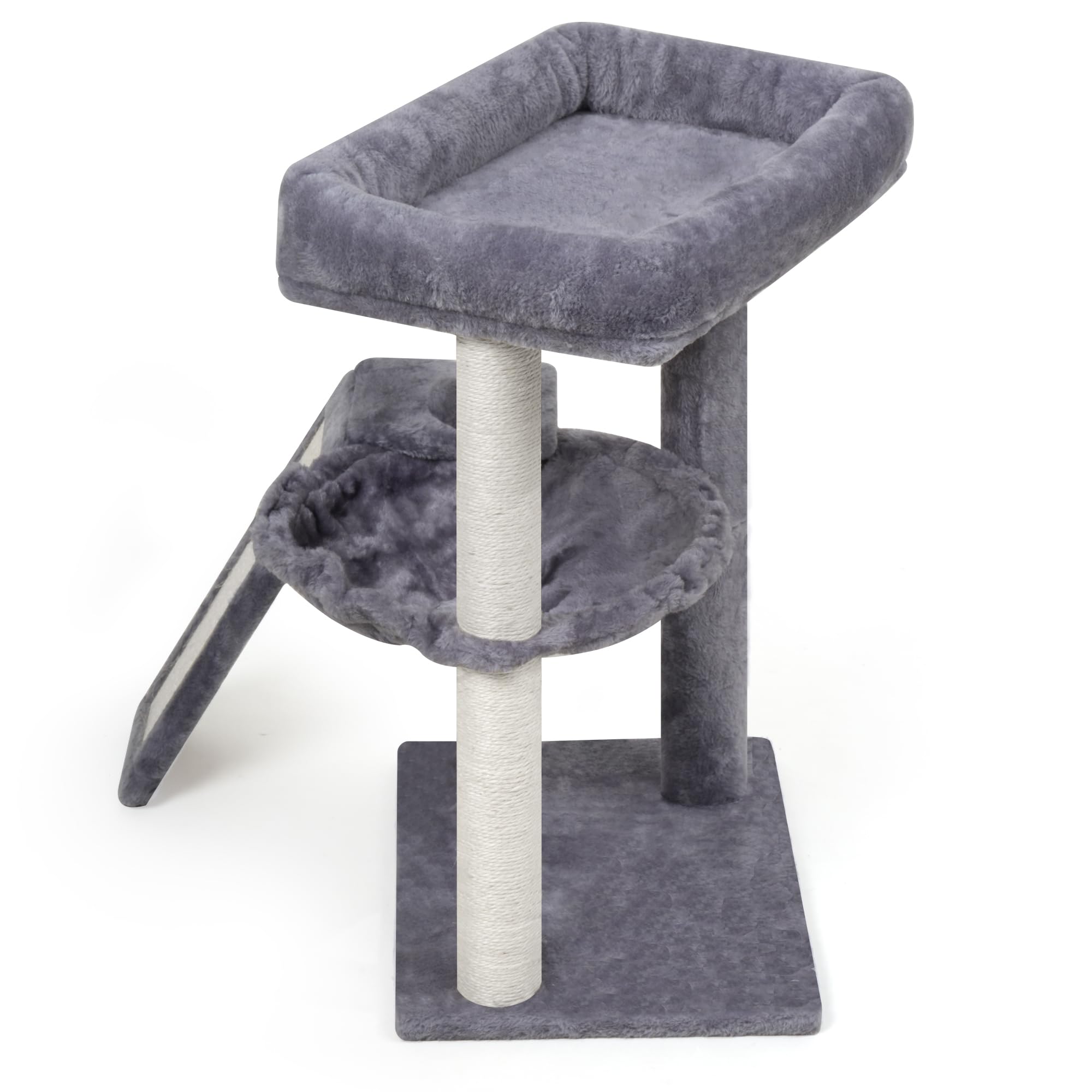 YOUPETSER cat tree plush lounge area for rest